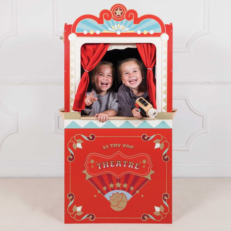 Le Toy Van - Retro Toy Puppet Theatre - Preschool