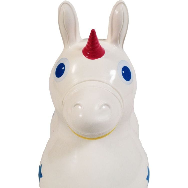 Rody® - Rody Magical Unicorn Inflatable Bouncer Ride-on With Pump - Preschool