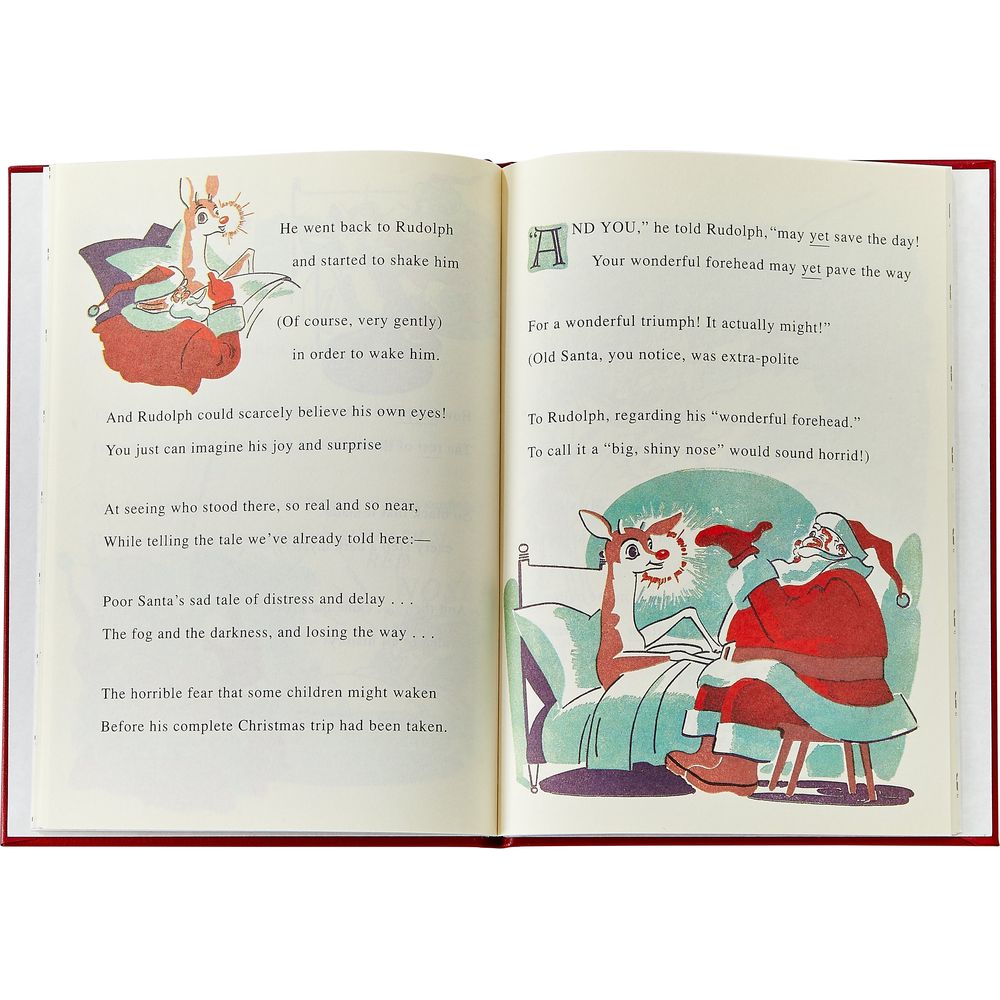 Graphic Image - Rudolph the Red Nosed Reindeer Book Leather Edition - Books