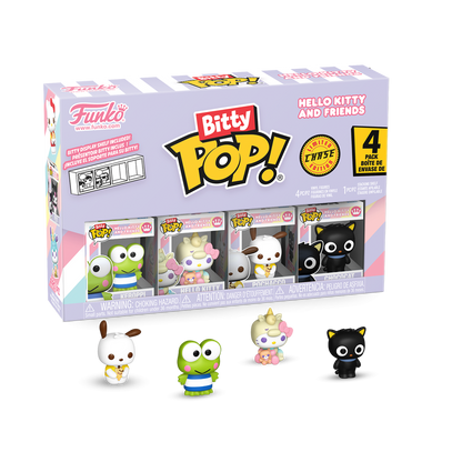 Funko - Sanrio Bitty Pop! Hello Kitty and Friends 4-Pack Series 2 - World of Funko