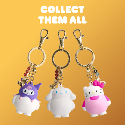FAO Schwarz - Sanrio Hello Kitty Vinyl Blob Bag Charm - Collectibles