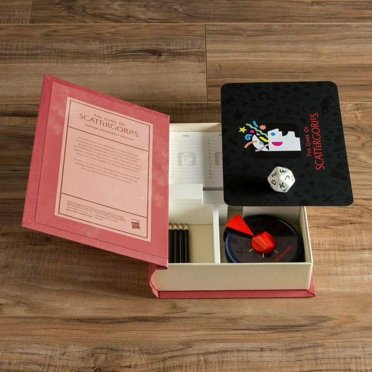 WS Game Company - Scattergories Vintage Bookshelf Edition - Games