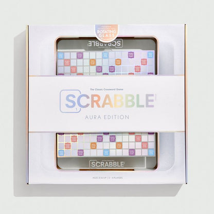 WS Game Company - Scrabble Aura Glass Edition - Games