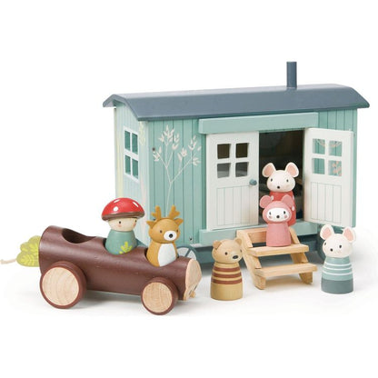 Tender Leaf Toys - Secret Meadow Shepherd's Hut - Preschool