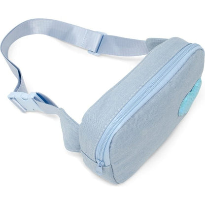 Zomi Gem - Sequin Heart Belt Bag for Kids - Blue (Denim) - Trend Accessories