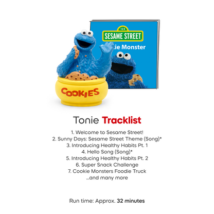 Tonies - Sesame Street: Cookie Monster Tonie - Electronics
