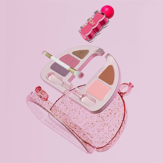 FAO Schwarz - Shimmer & Shadow 7-Piece Cosmetic Set - Fashion Activity and Roleplay