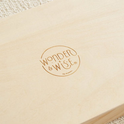 Wonder & Wise - Simply Spheres Wooden Toy - Infants
