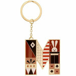 FAO Schwarz - Small Initial FAO Keychain - Letter M - Souvenirs