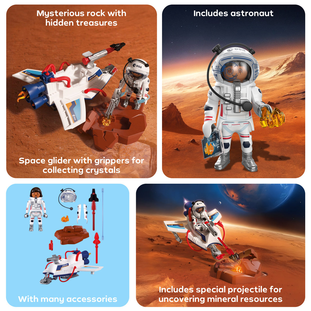 Playmobil - Space Glider Playset - Preschool