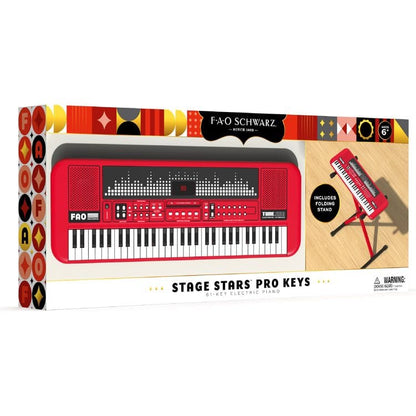 FAO Schwarz - Stage Stars Pro Keys 61-Key Electric Piano - Music