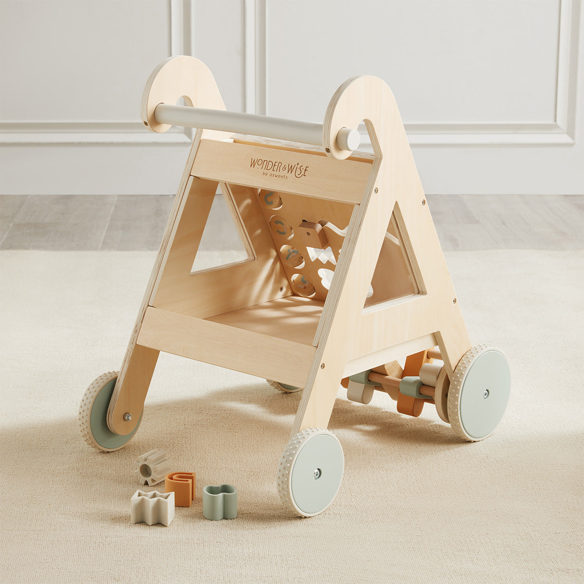 Wonder & Wise - Step Right Up Activity Walker - Infants