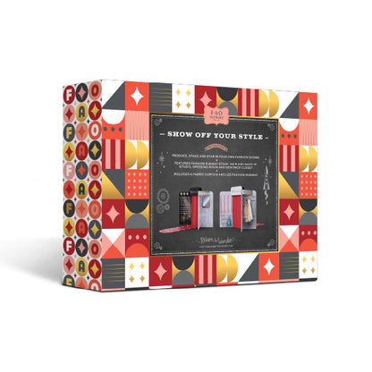 FAO Schwarz - Style Runway 4-Sided Fashion Show Playset - Fashion Activity and Roleplay