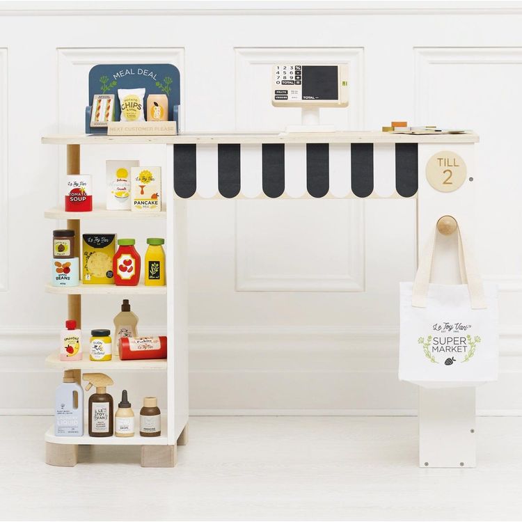 Le Toy Van - Supermarket Till Checkout & Accessories - Preschool