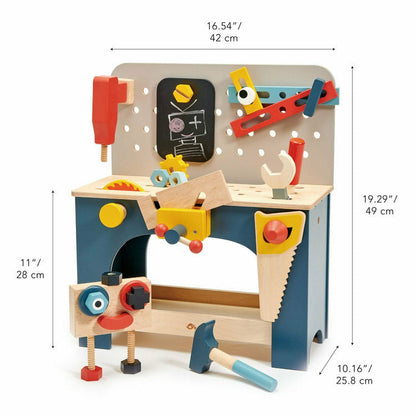 Tender Leaf Toys - Table Top Tool Bench - Room Decor