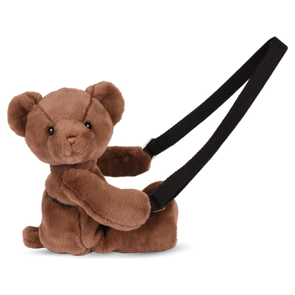 DouDou - Teddy Bear Plush Backpack - Brown - Plush