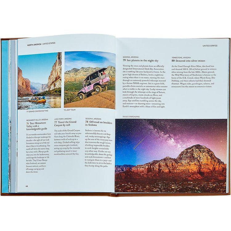 Graphic Image - The Family Bucket List Book Leather Edition - Books