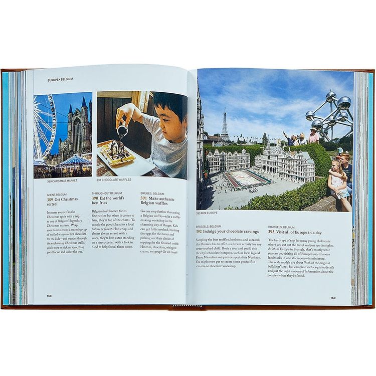 Graphic Image - The Family Bucket List Book Leather Edition - Books