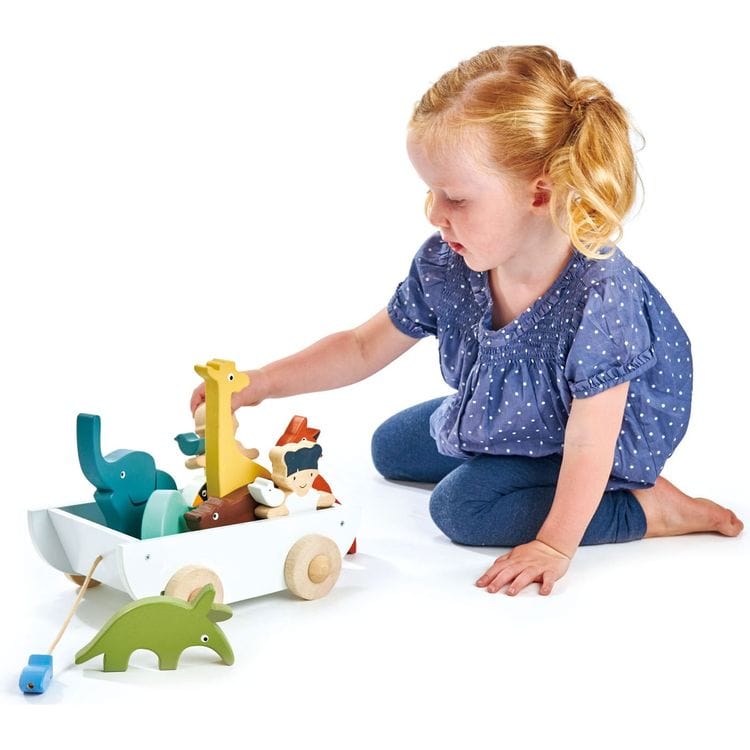 Tender Leaf Toys - The Friend Ship Wooden Playset - Preschool