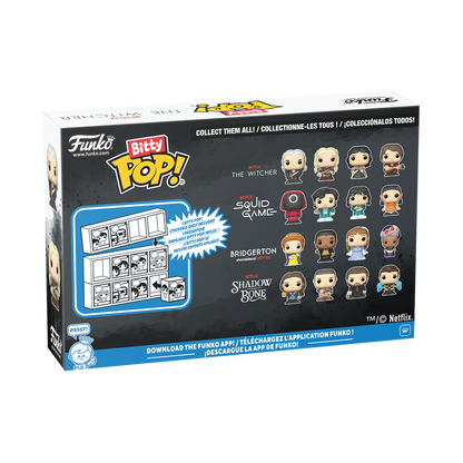 Funko - The Witcher Bitty Pop! Netflix The Witcher 4-Pack Series 1 - World of Funko