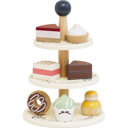 Le Toy Van - Three Tier Patisserie Cake Stand - Preschool