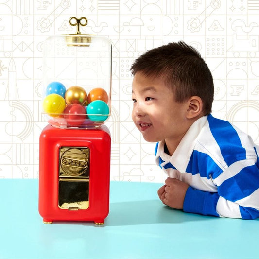 FAO Schwarz - Throwback Toys Mystery Vending Machine - Red - STEM