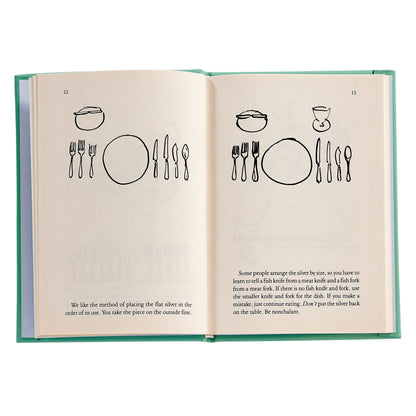 Graphic Image - Tiffany's Table Manners for Teenagers Book Leather Edition - Books