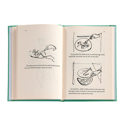 Graphic Image - Tiffany's Table Manners for Teenagers Book Leather Edition - Books