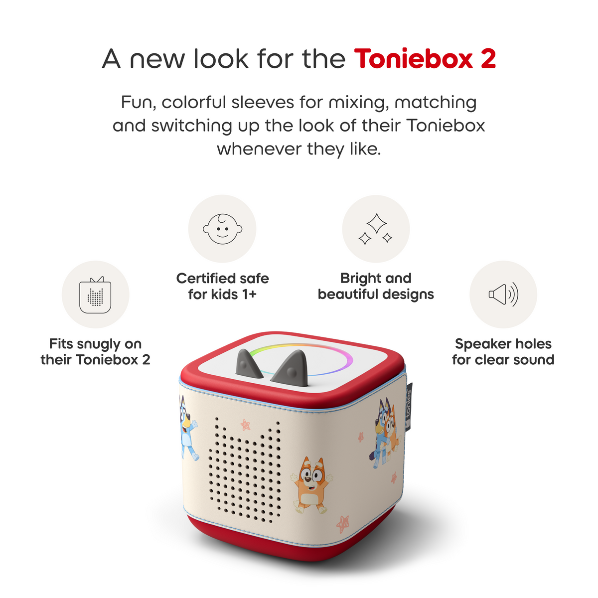 Tonies - Toniebox 2 Sleeve: Bluey - Electronics