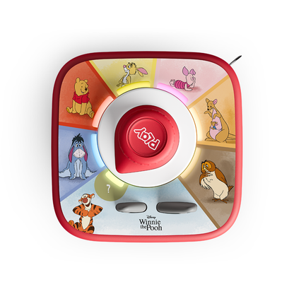Tonies - Tonies Disney Winnie the Pooh Toniebox 2 Play Set - Sunset Red - Electronics