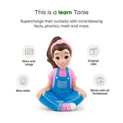 Tonies - Tonies Ms. Rachel Toniebox 2 Starter Set - Sky Blue - Electronics