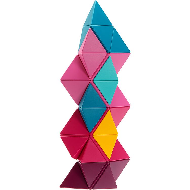 Trido - Trido Flamingo Large Magnetic Building Set - 36 Pieces - Preschool