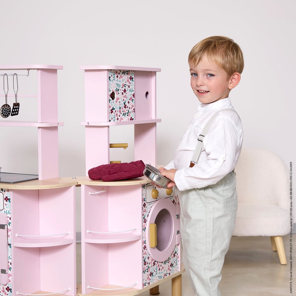 Janod - Twist Cooker Expanding Kitchen - Preschool