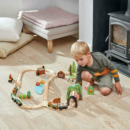 Tender Leaf Toys - Wild Pines Train Set - Preschool