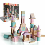 FAO Schwarz - Wood Castle Blocks 75pcs - Preschool