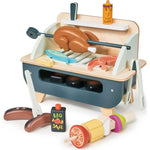 Tender Leaf Toys - Wooden Barbeque Play Set - Preschool