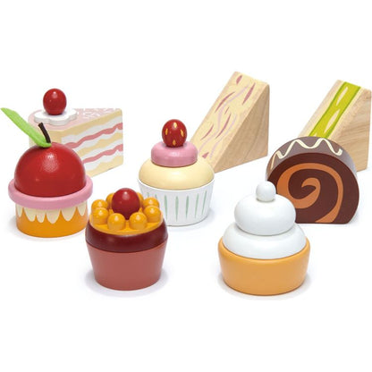 Tender Leaf Toys - Wooden Birdie Afternoon Tea Stand - Preschool