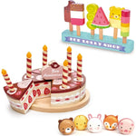 Tender Leaf Toys - Wooden Birthday Party Collection Bundle - Preschool