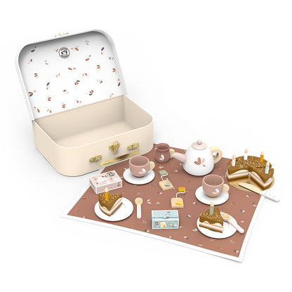 Speedy Monkey - Wooden Birthday Tea Set - Preschool