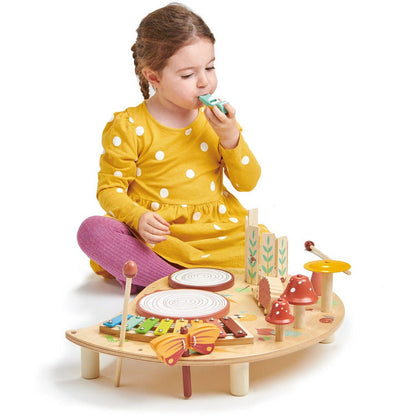 Tender Leaf Toys - Wooden Musical Table Activity Toy - Preschool