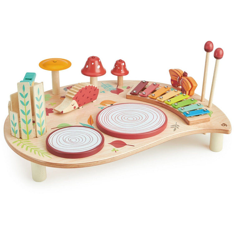 Tender Leaf Toys - Wooden Musical Table Activity Toy - Preschool