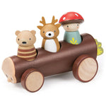 Tender Leaf Toys - Wooden Timber Taxi Toy - Preschool