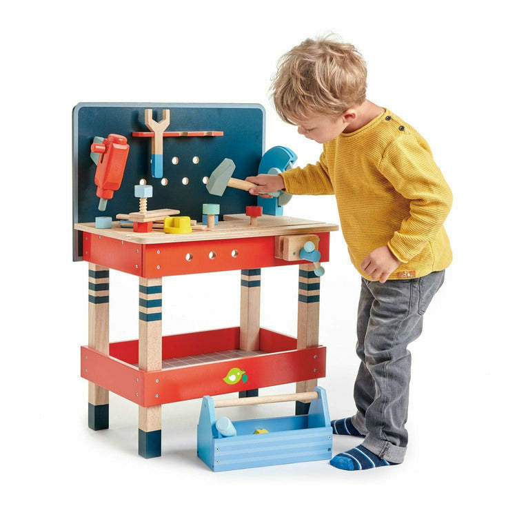 Tender Leaf Toys - Wooden Tool Bench - Room Decor